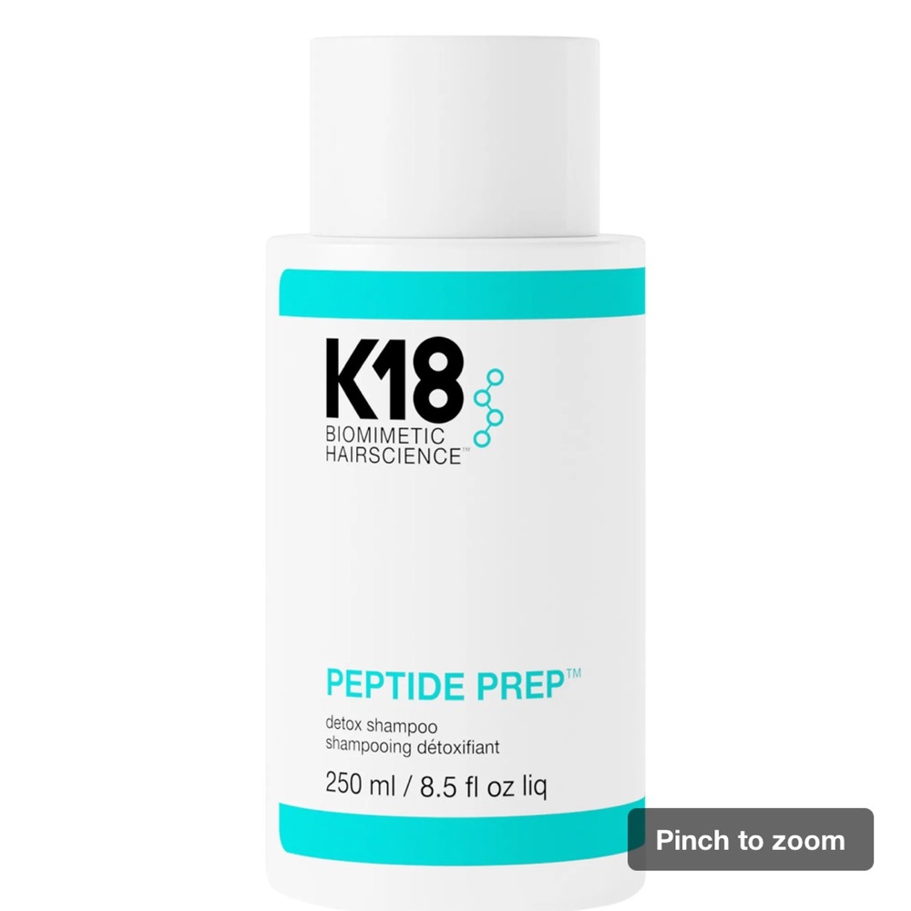 K18 Peptide Prep Detox Shampoo - White